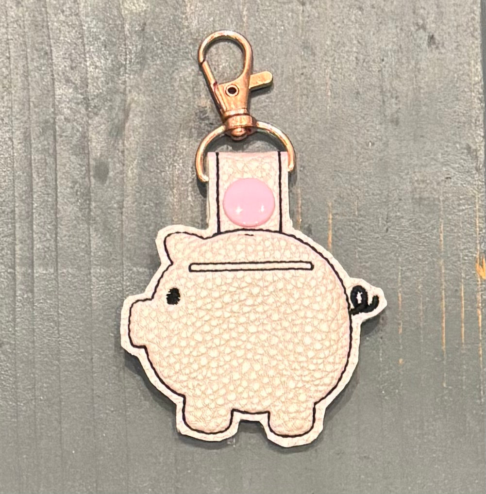 Piggy Bank Key Fob