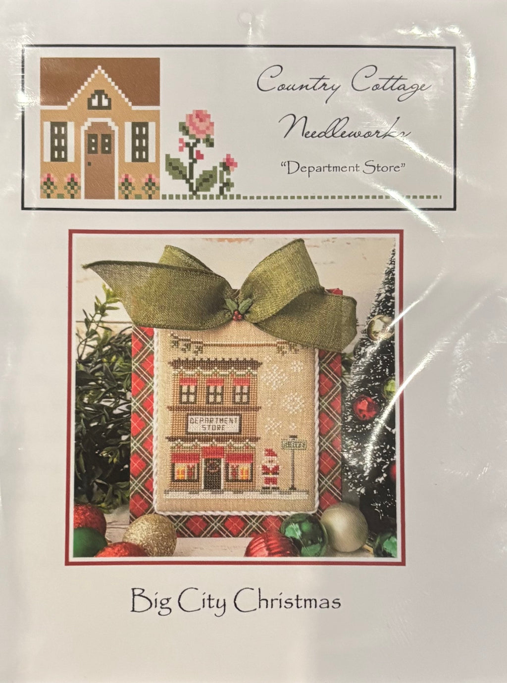 Country Cottage Needleworks Big City Christmas Cross Stitch - Department Store