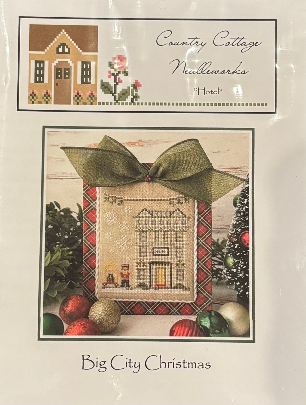 Country Cottage Needleworks Big City Christmas Cross Stitch - Hotel