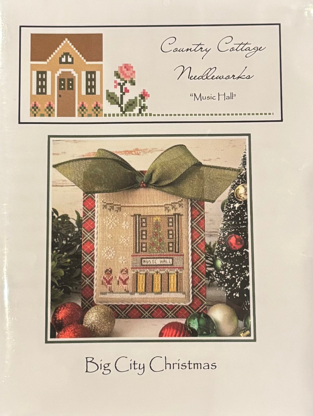 Country Cottage Needleworks Big City Christmas Cross Stitch - Music Hall
