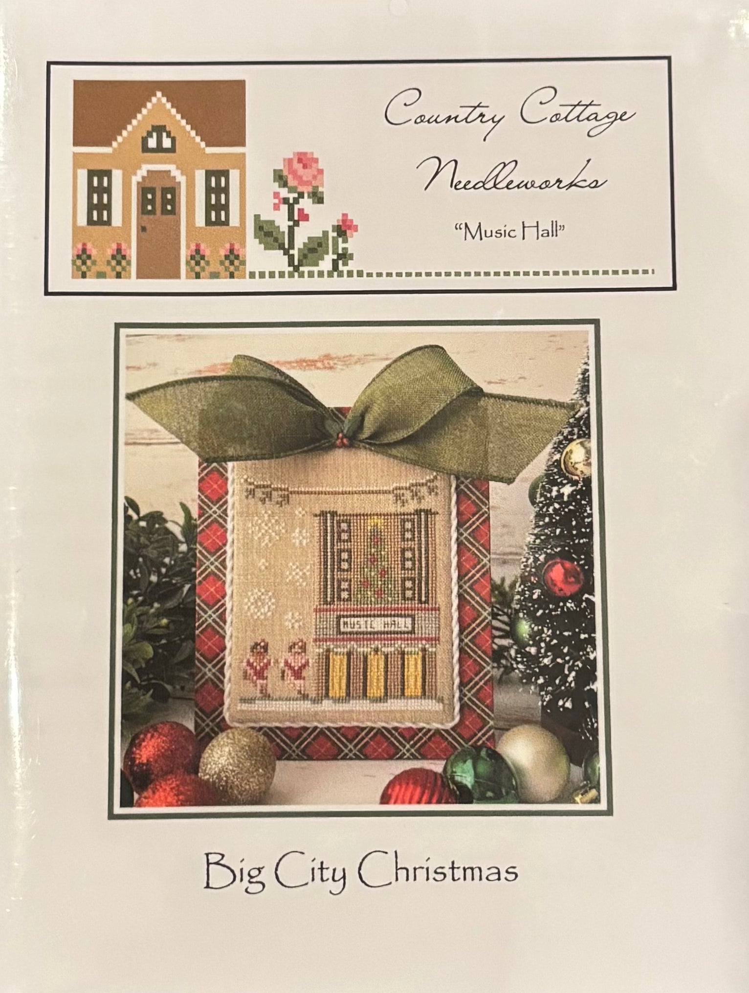 Country Cottage Needleworks Big City Christmas Cross Stitch - Music Hall