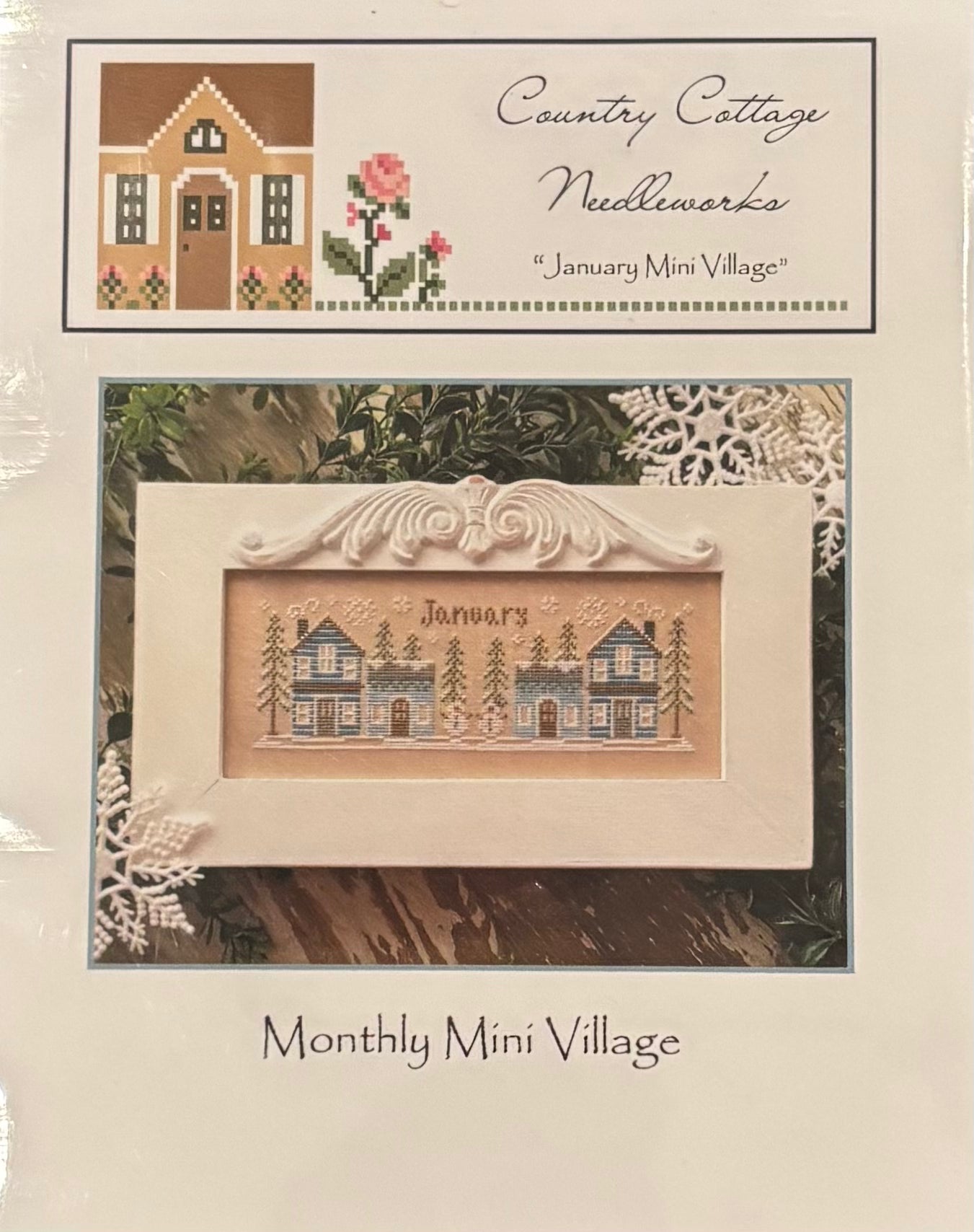 Country Cottage Needleworks Monthly Mini Village - January