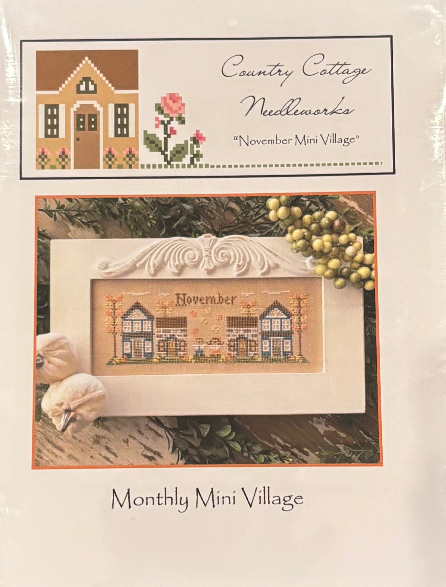 Country Cottage Needleworks Monthly Mini Village - November