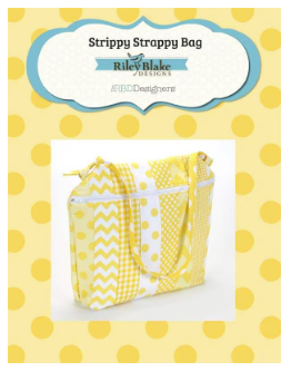 Strippy, Strappy Bag Kit - Riley Blake Pattern
