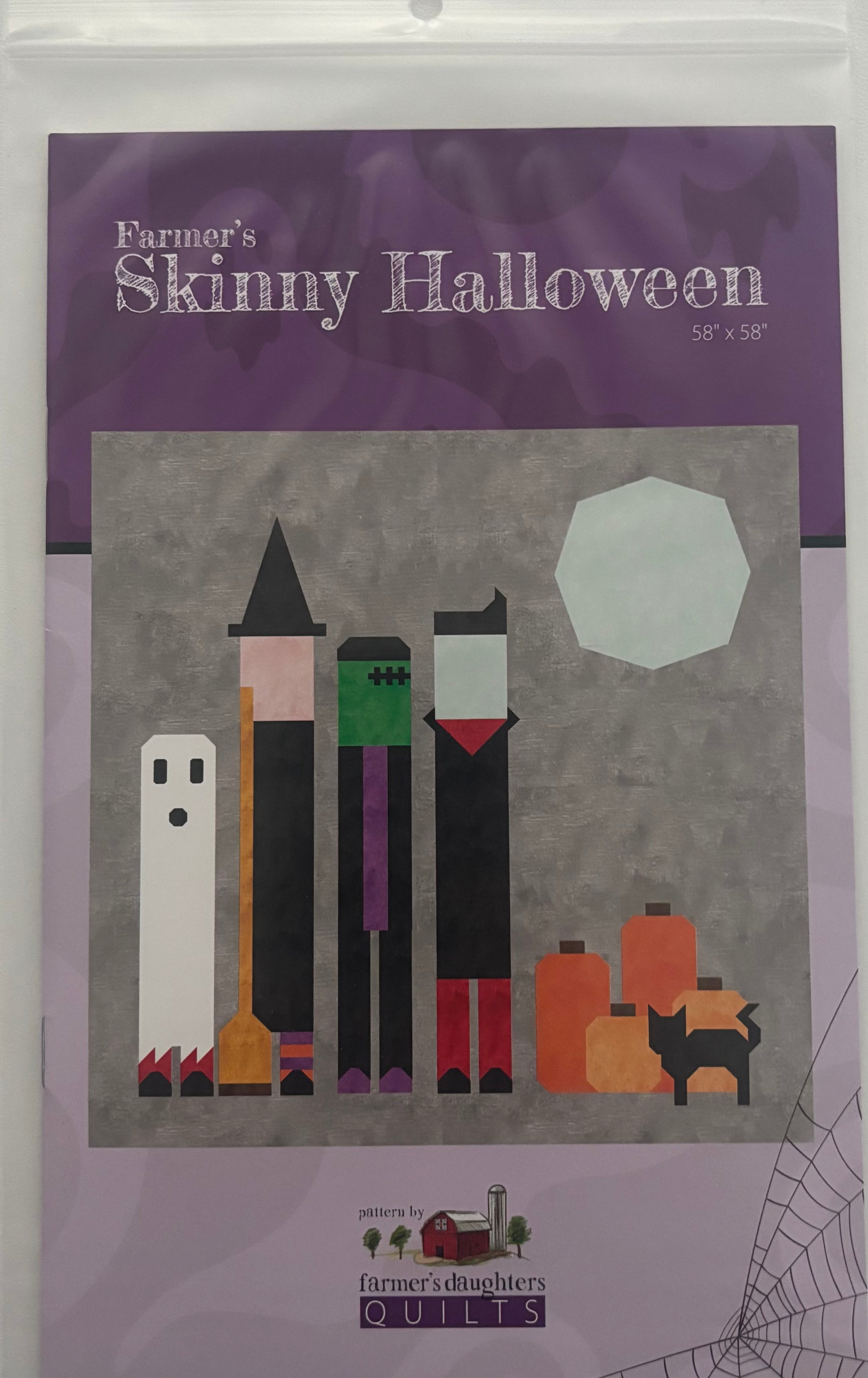 Skinny Halloween Pattern