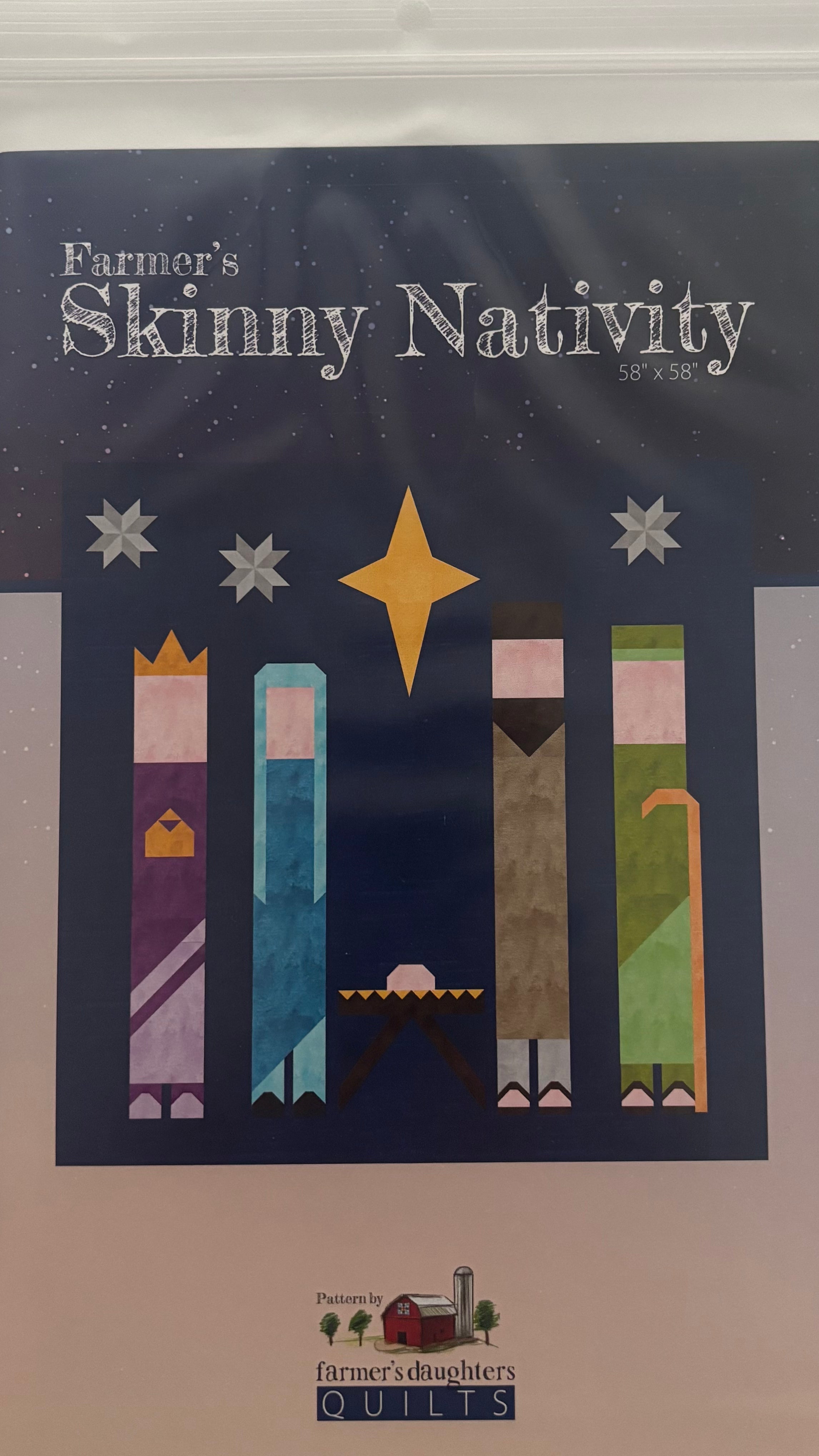 Skinny Nativity Pattern