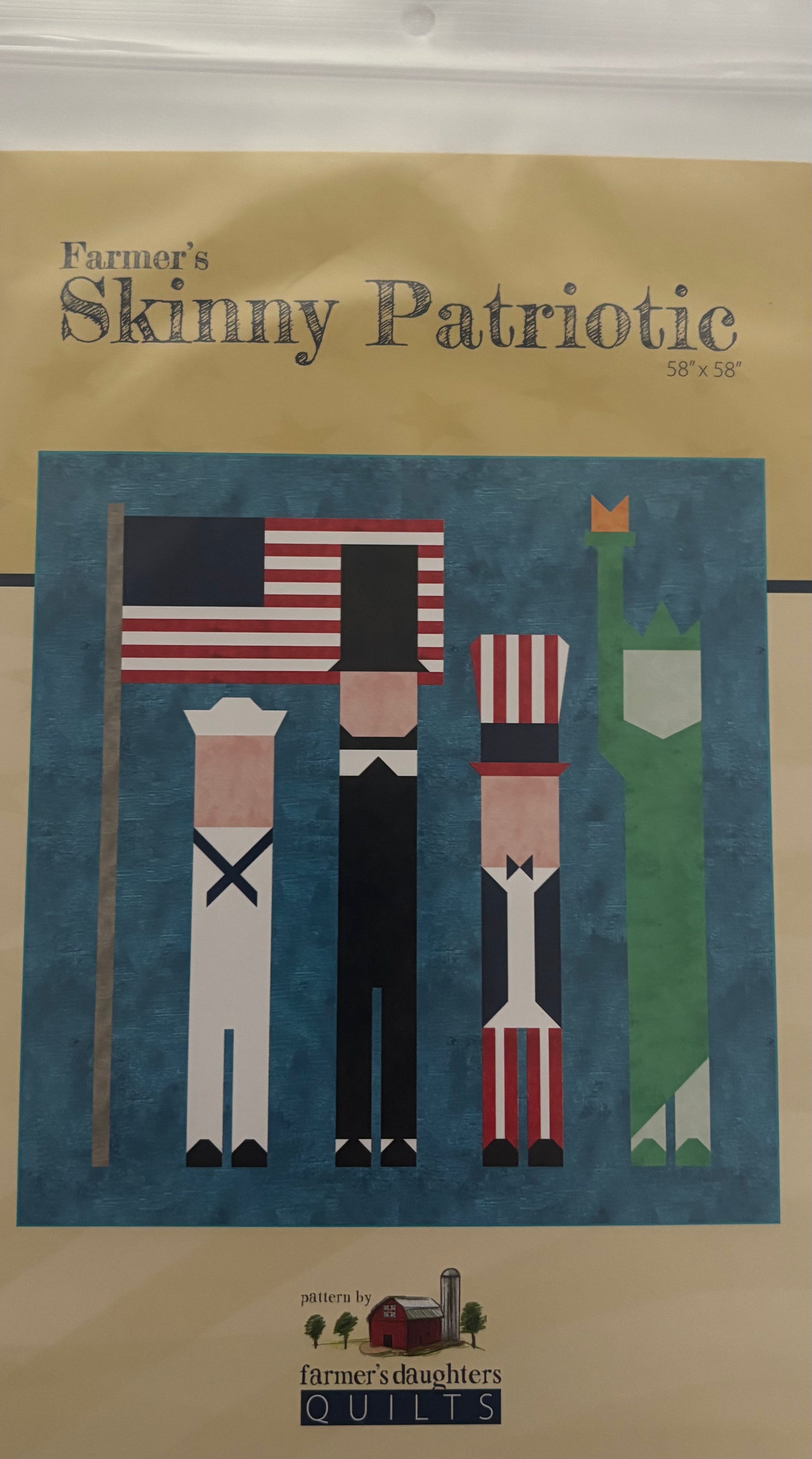 Skinny Patriotic Pattern