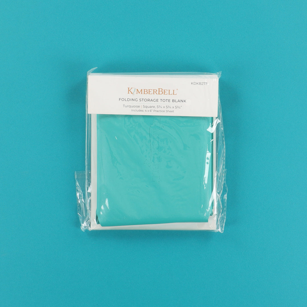 Kimberbell Tote Blank - Turquoise