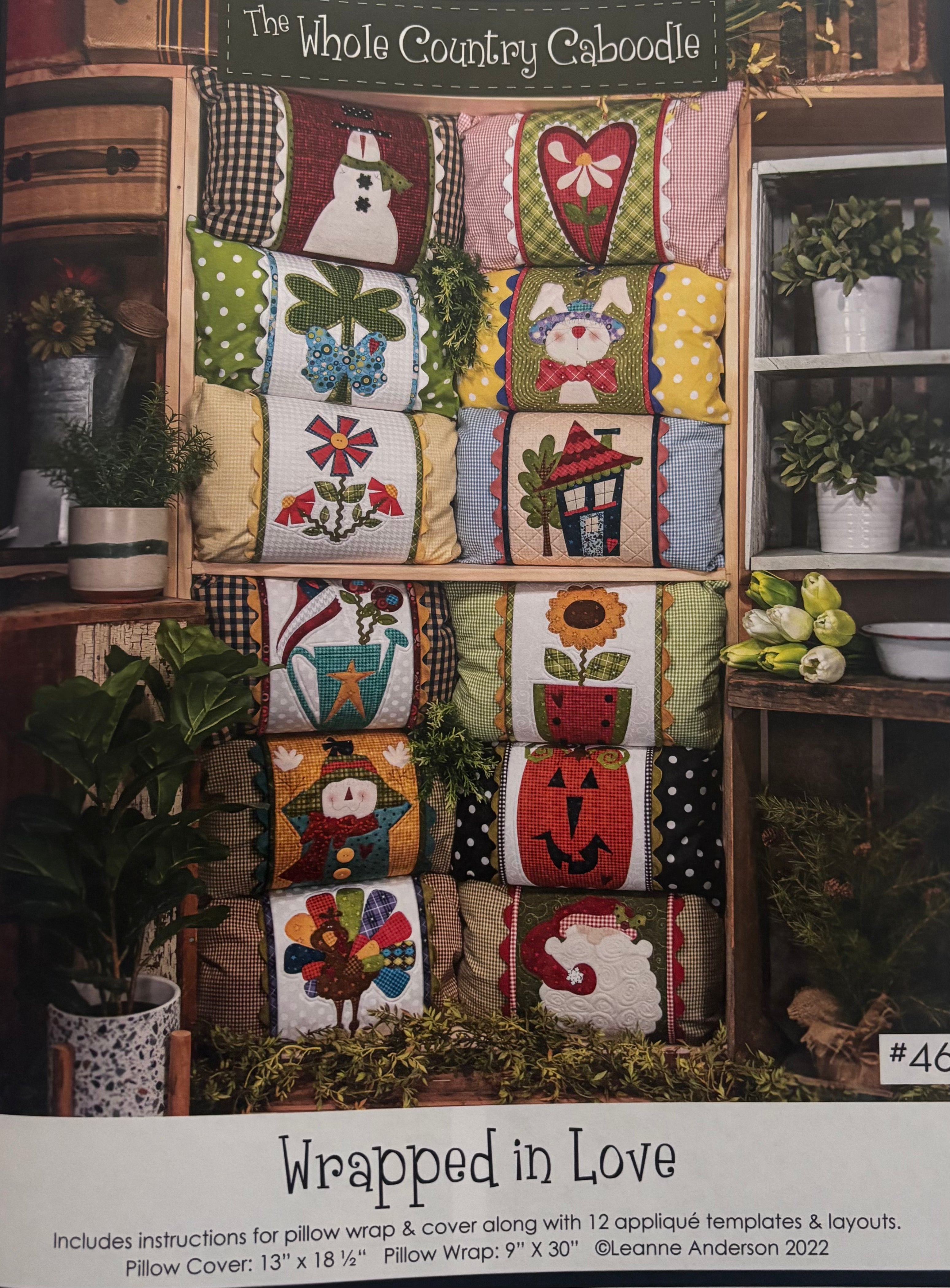 Wrapped in Love Pillow Wraps Patterns